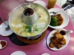 Having red grouper steamboat …
